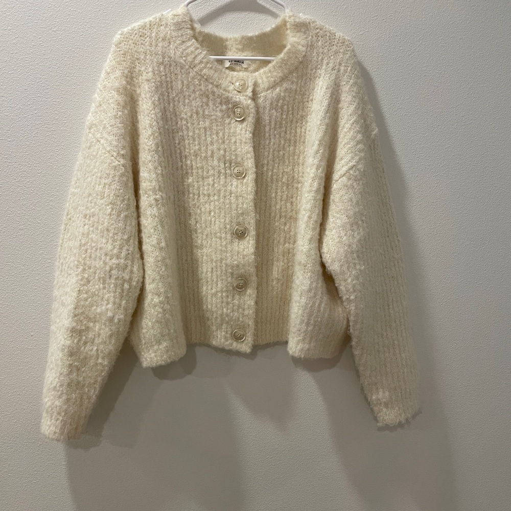 4th + Reckless Cream Women's Cardigan
